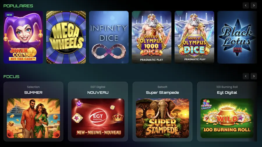 Online casino belgie main